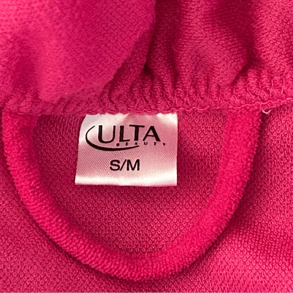 Ulta Beauty Fuchsia Ruffled Robe Sz S/M - Picture 6 of 7